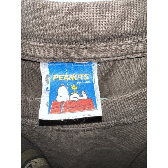Peanuts A Charlie Brown Christmas Mens Size XL Brown - Picture 2 of 4